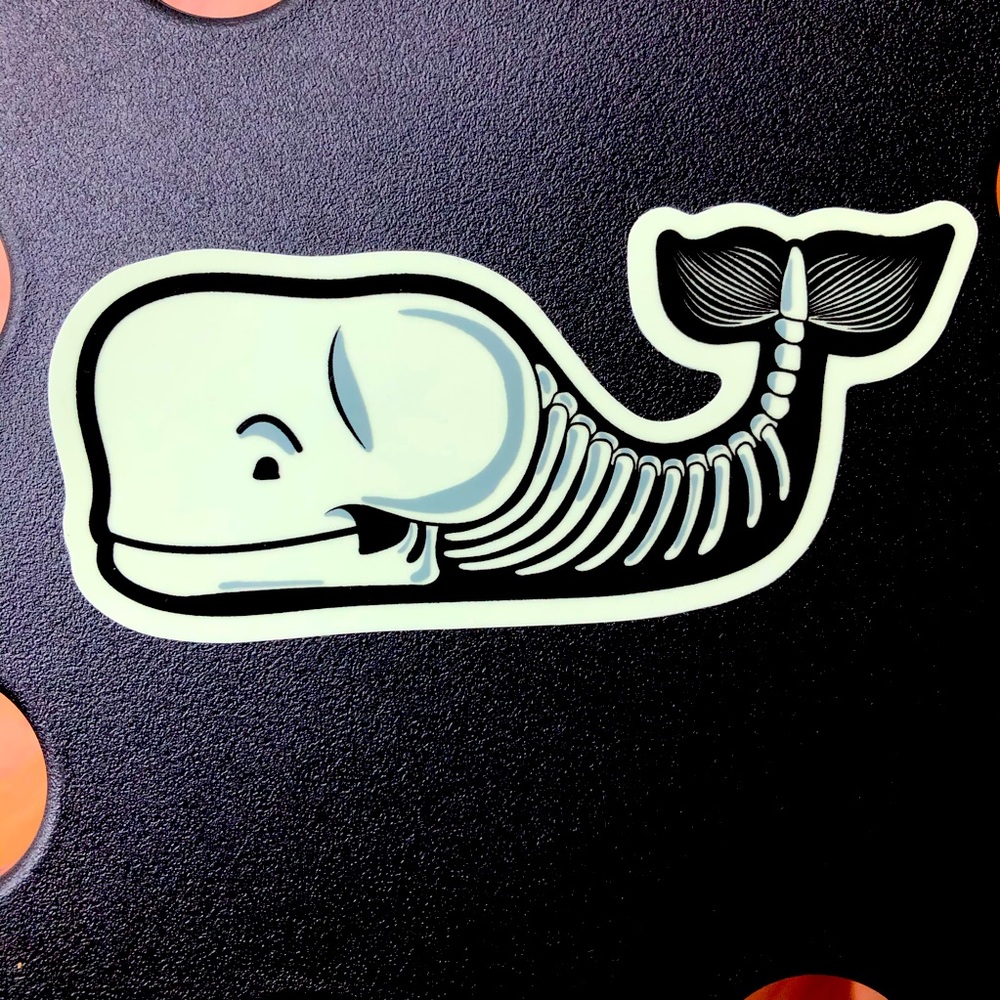 Vineyard Vines Whale Sticker